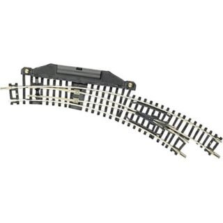 22275 N Fleischmann rails (zonder ballastbed) Gebogen wissel, Elektrisch, Rechts 42 ° 194.6 mm, 228.2 mm 1 stuk(s)