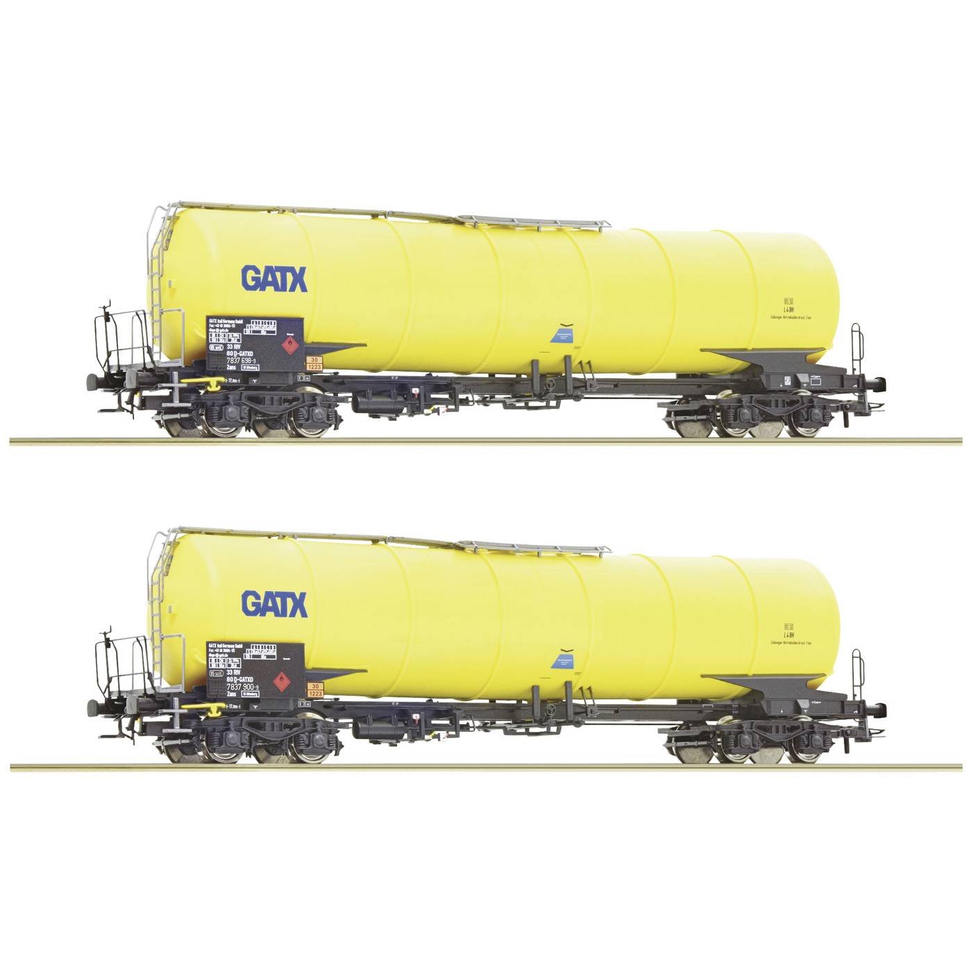 Roco 76025 Ketelwagen DC Gele lak