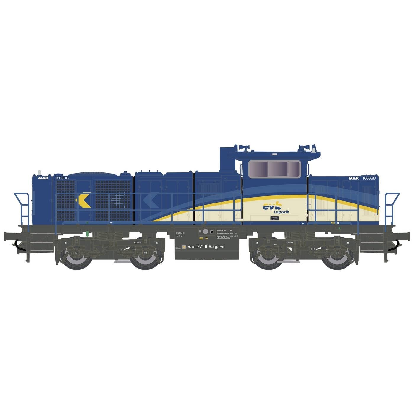 Mehano 90548 H0 diesellocomotief Vossloh G1000 van de EVB G1000 EVB