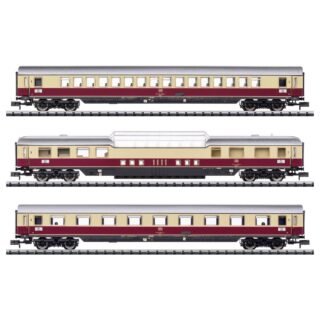 MiniTrix T15368 N Rheinpfeil-Wagenset DB, MHI