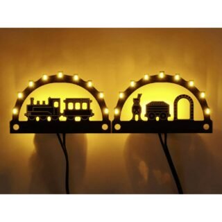Massoth 8129570 Schwibbogen Straatverlichting Permanent licht Met LEDs Geschikt voor: Gebouw 1 set(s)
