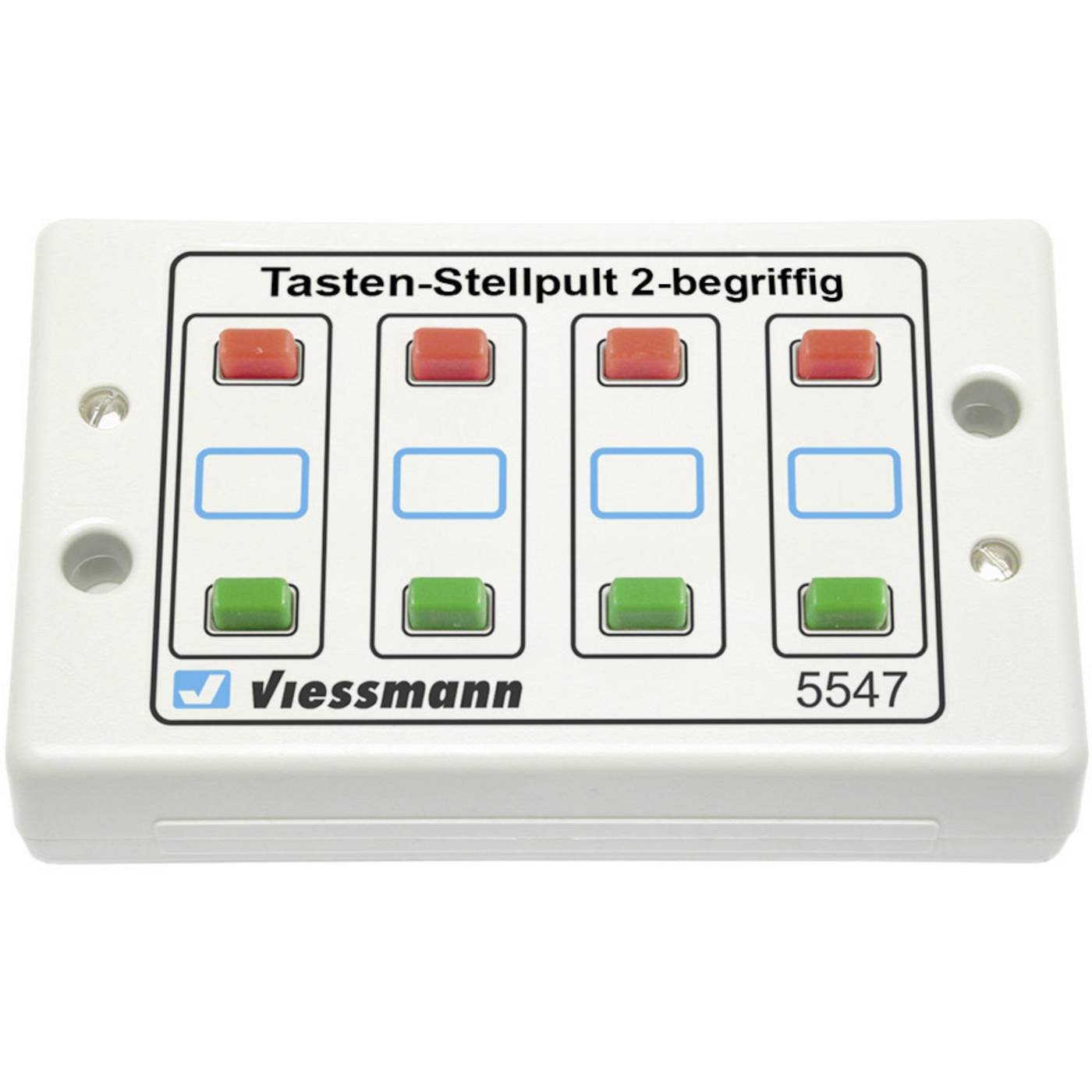 Viessmann Modelltechnik 5547 Schakelpaneel Kortstondig of continu stroom
