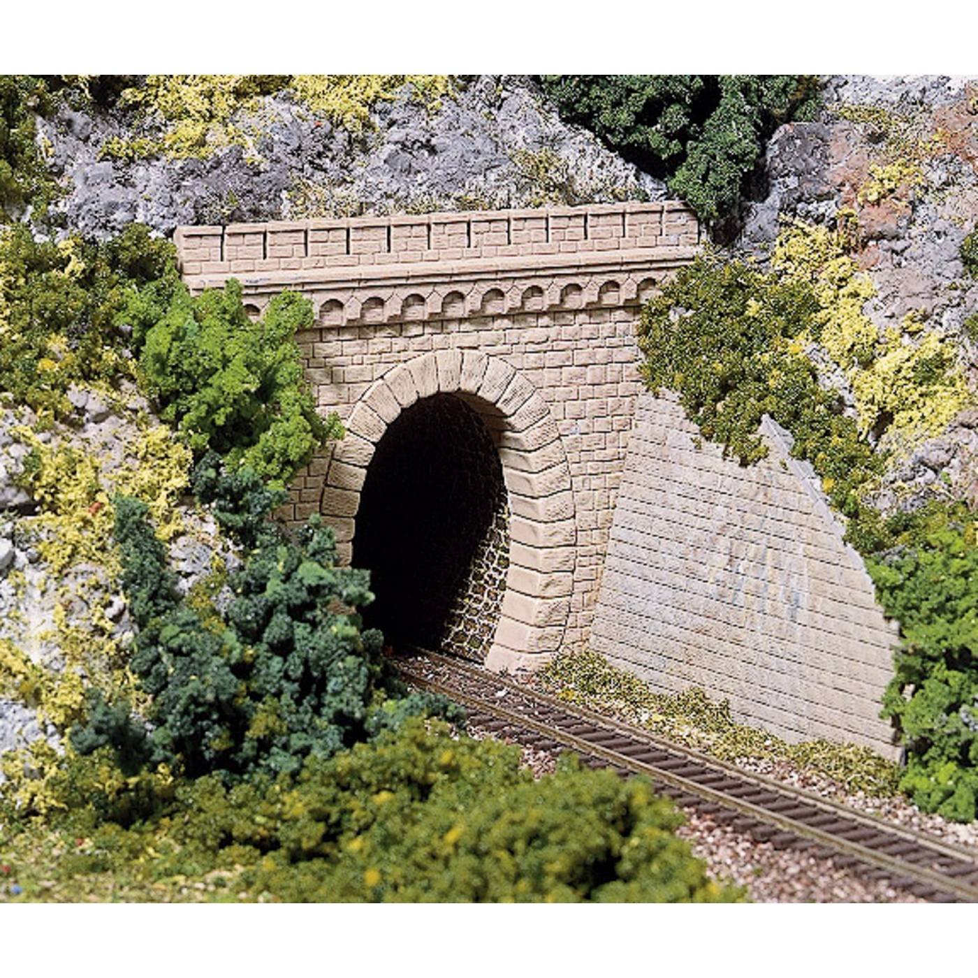 Auhagen 41 586 H0 Tunnelportaal 1-sporig Kunststof model