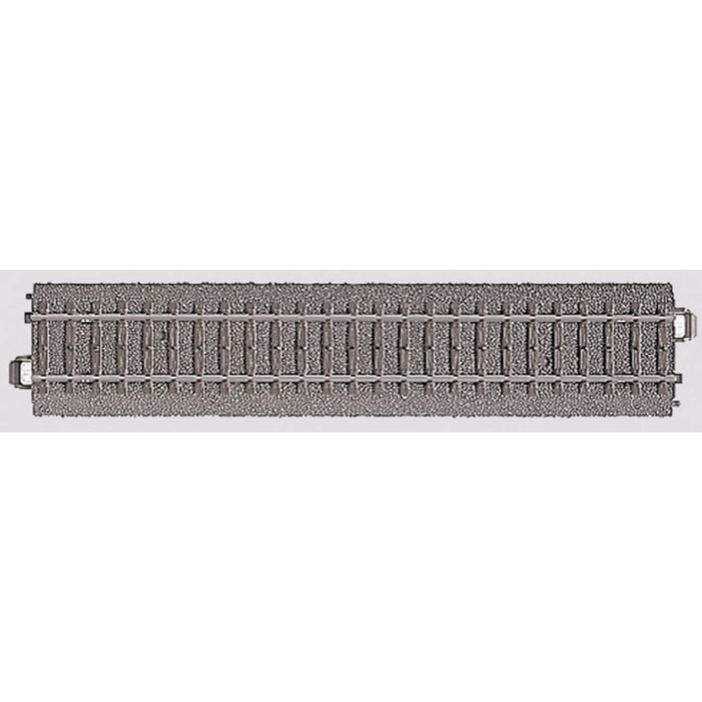 H0 Märklin C-rails (met ballastbed) 24188 Rechte rails 188.3 mm 10 stuk(s)