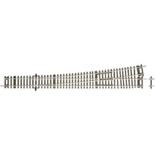 H0 Roco RocoLine (zonder ballastbed) 42490 Gebogen wissel, Links 345 mm 1 stuk(s)