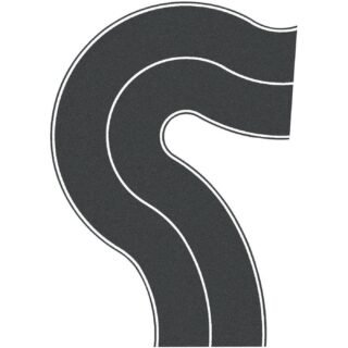 NOCH 60701 H0 Provinciale weg Gebogen