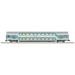 MiniTrix 18419 N dubbeldeksrijtuig DABz 755m 1e/2e klas van de DB AG