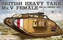 MENG-Model TS-029 British Heavy Tank Mk.V Female Bouwpakket Schaal 1:35