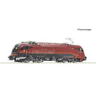 Roco 7500182 H0 elektrische locomotief 1216 016-6 „Railjet” (DC) Elektrische locomotief van de Oostenrijkse Bundesbahnen