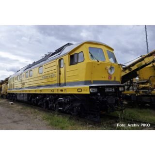 PIKO 37589 G sound-diesellocomotief BR 232 DB Bahnbau VI, incl. PIKO-geluidsdecoder