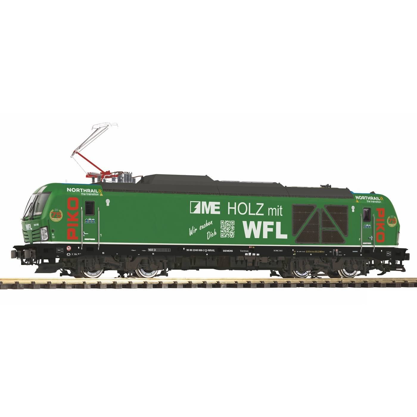 PIKO 37471 G sound-twin-locomotief BR 248 Vectron „Dual mode” NorthRail / PIKO / WFL VI, incl. PIKO-geluidsdecoder