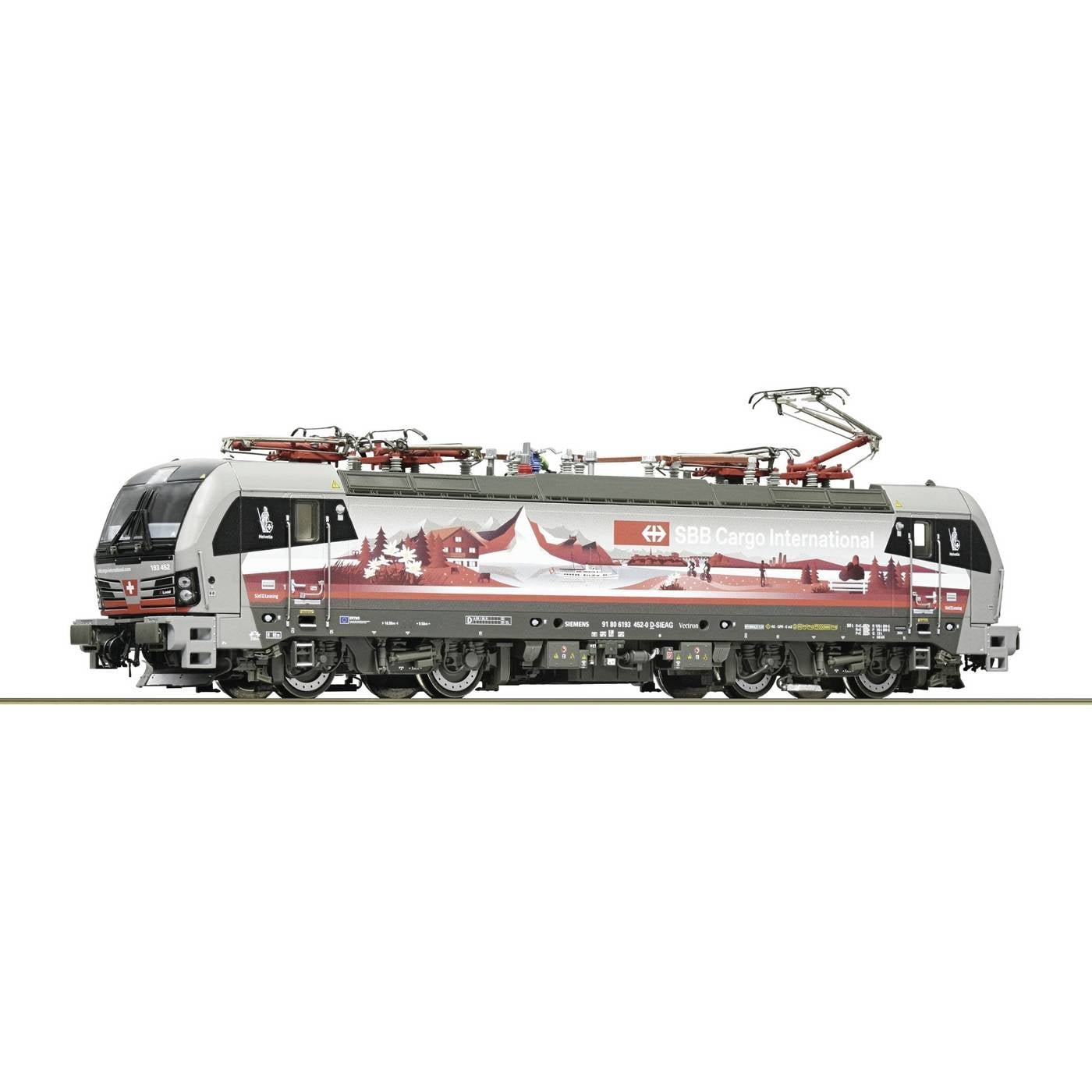 Roco 7500073 H0 elektrische locomotief 193 452-0 „Schweizpiercer” (DC)