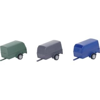 Faller 180012 H0 Aanhanger 3 aanhangwagens voor personenautos
