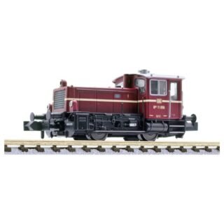 Liliput L162585 N dieselrangeerlocomotief, Köf 11 056, DB, altrot, EP.III.