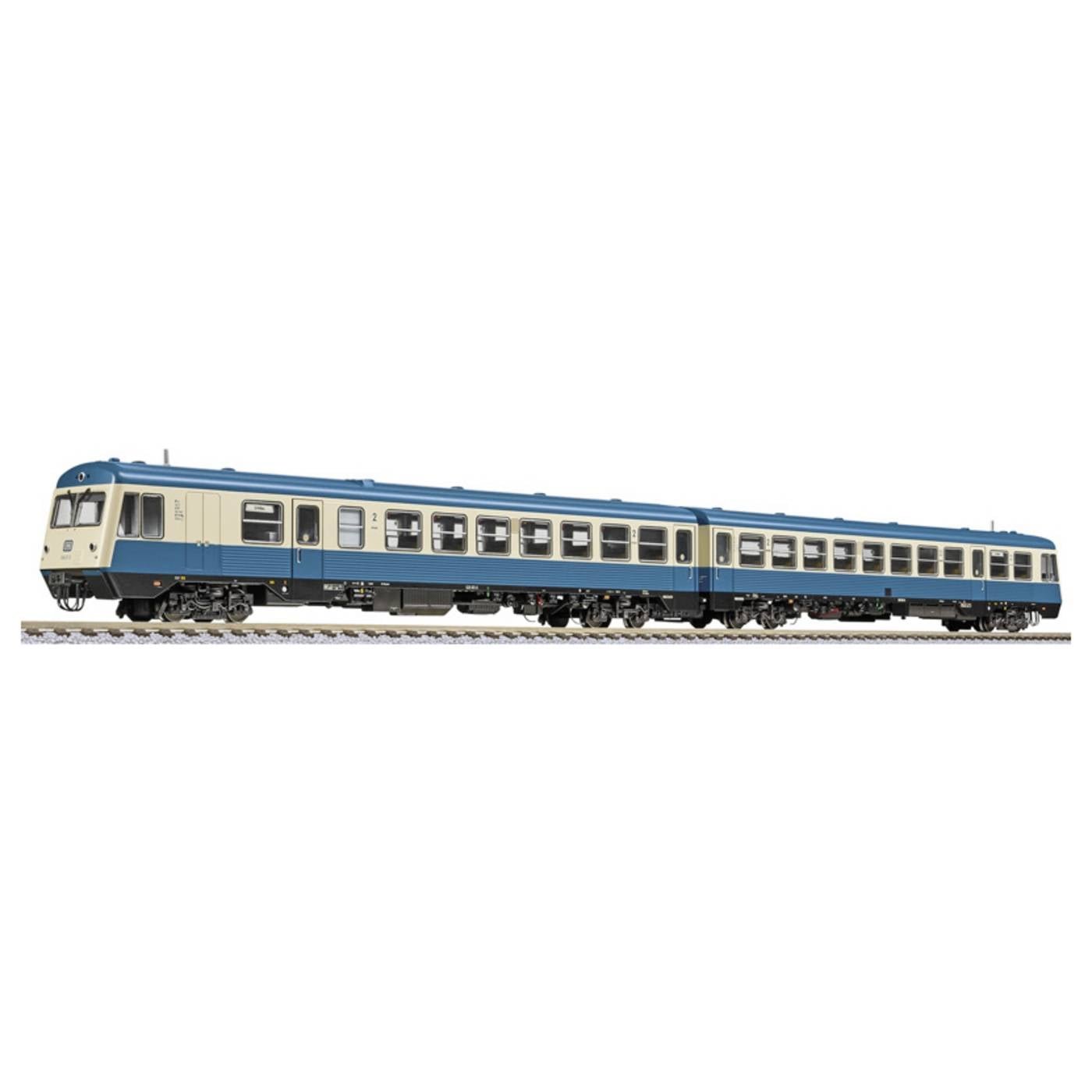 Liliput L133215 H0 Dieseltreinstel, 628 001-0/628 011-9, „Lindau”, EP.IV, Scharfenberg