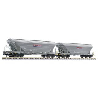 Liliput L260229 N 2-delig Set, Graantransportwg., Uagpps, Nacco, Duitsland, EP.VI.