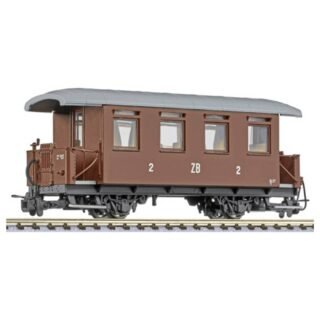 Liliput L344364 H0e 2-assige personenrijtuig, bi/s, B 27, Zillertalbahn, EP.III.