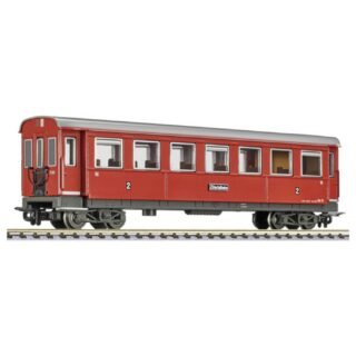 Liliput L344556 H0e 4-assige personenrijtuig, B4 31, Zillertalbahn, rood, EP.VI.