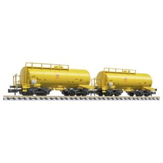 Liliput L260114 N 2-delig Set 4-assige Ketelwagen „Bluskabel Wilhelm Köhler” DB AG EP.V