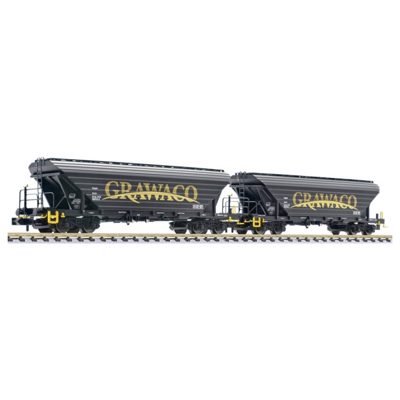 Liliput L260224 N 2-delig Set, Graantransportw., Uagpps, Grawaco, Nederland, EP.VI.