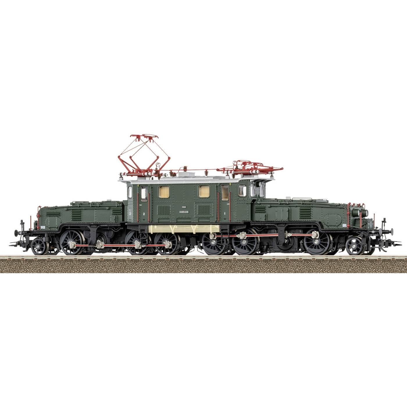 TRIX T25092 H0 elektrische locomotief serie 1189 -„Krokodil”