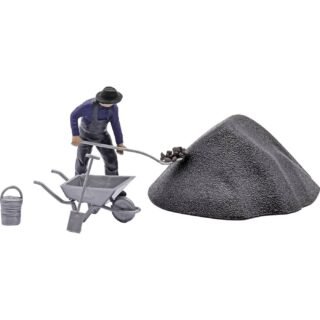 Busch 79940 H0 ACTION set: Köhler op het werk figuren