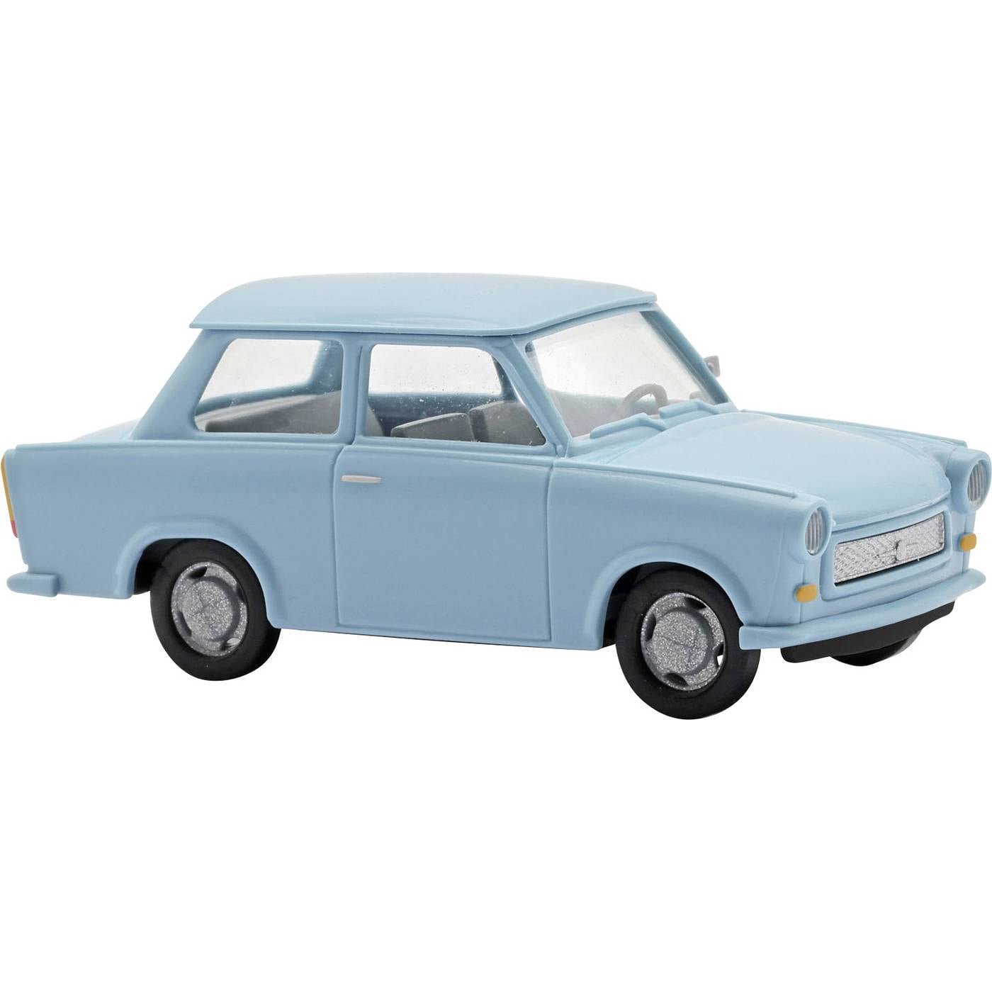 Busch 53103 H0 Auto Trabant P601 Limousine, blauw