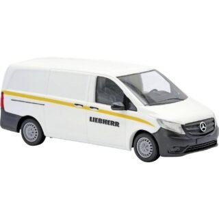 Busch 54805 H0 Bus, Hulpdienstvoertuig Mercedes Benz Vito, Liebherr