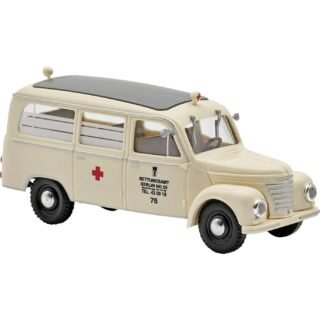 Busch 51266 H0 Bus Framo V901/2, ambulance reddingsdienst Berlijn