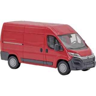 Busch 54604 H0 Bus, Vrachtwagen Citroën Citroën jumper, rood