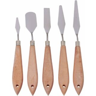 Reely RE-7042686 Spachtelset 5-delig, Hoog-elastisch