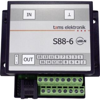TAMS Elektronik 44-01607-01 S88-6 Terugmelddecoder