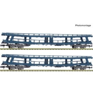 Fleischmann 6260066 N 2-delig Set: Reiswagen voor autotransport, DB