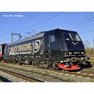PIKO 57877 H0 elektrische locomotief 185 329 Black Dragons VI.
