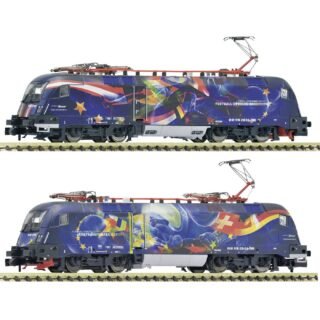 Fleischmann 7560070 N elektrische locomotief 1116 212-2 „Football verenigt Europa”, ÖBB