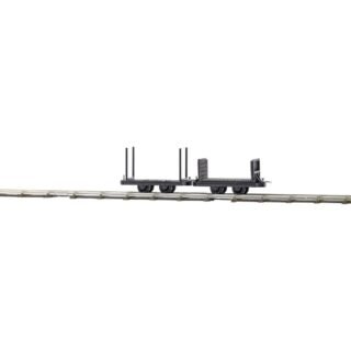 Busch 12204 H0f rongen- en platenwagen Gelijkstroom (DC)