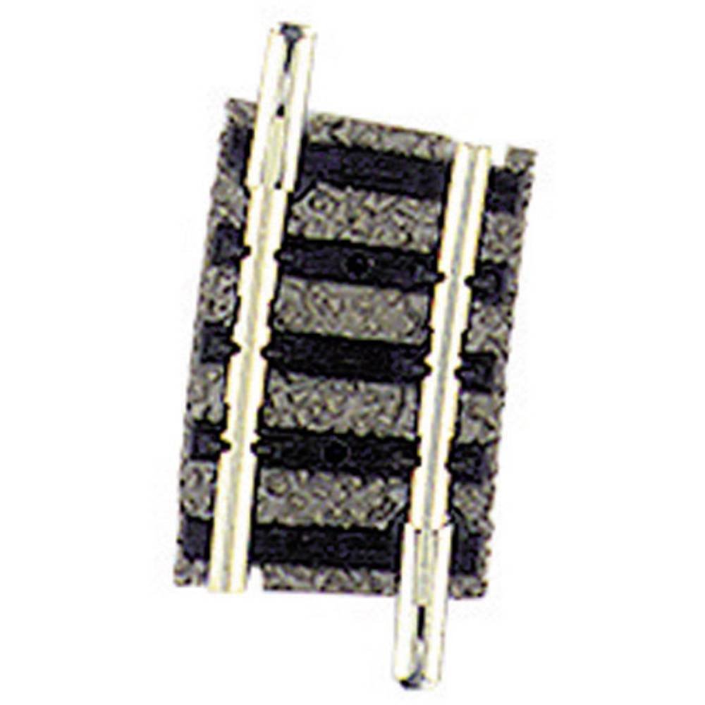 N Fleischmann Piccolo (met ballastbed) 9123 Gebogen rails 192 mm 7.5 ° 192 mm 1 stuk(s)