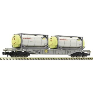 Fleischmann 6660126 N containerwagen van de AAE