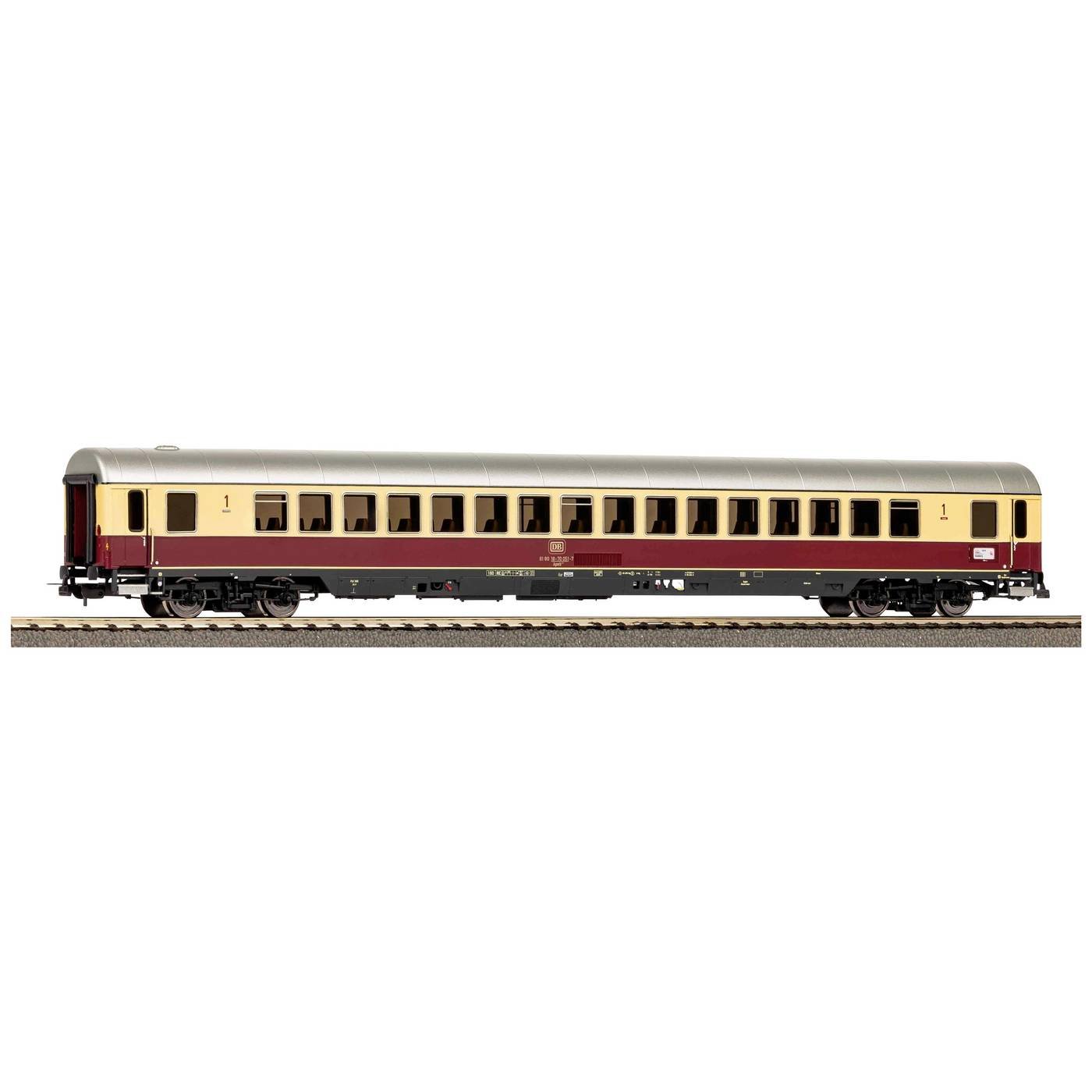 Piko H0 59676 H0 grootruimtewagen Apmz 121 TEE Merkur van de DB Apmz 121 1e klas