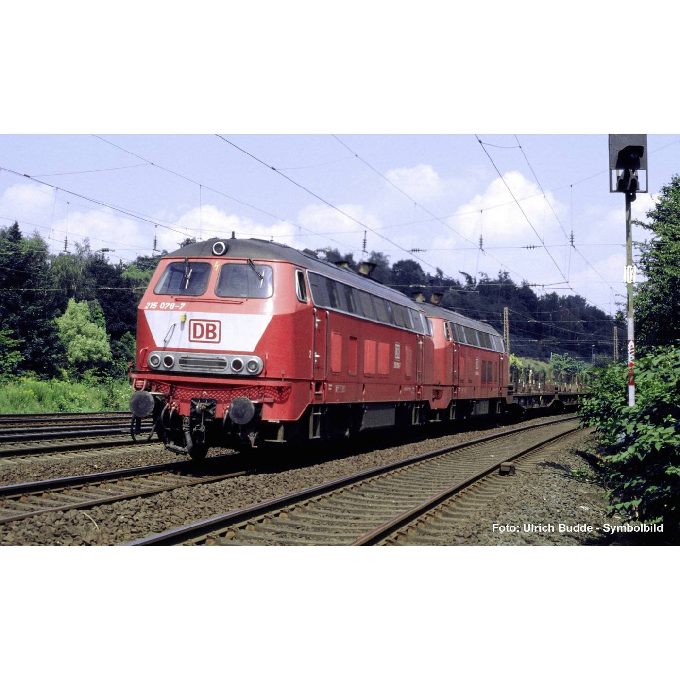 PIKO 22064 H0 DIESELLOCOMOTIEF BR 215 DB AG V.