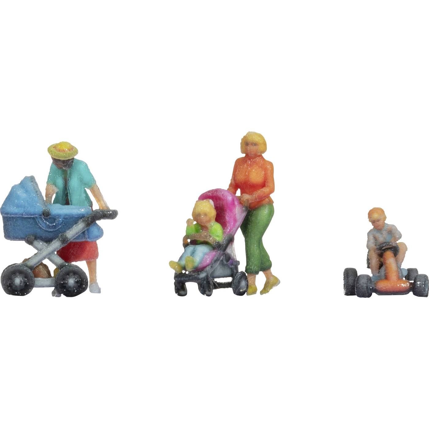 NOCH 35445 N Moeders met kinderen figuren Geverfd, Zittend, Staand