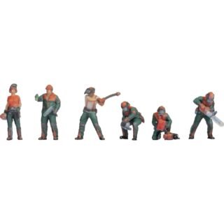 NOCH 35105 N Bosbouwarbeiders figuren Geverfd, Staand
