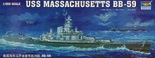 Trumpeter 05306 USS Massachusetts BB-59 Bouwpakket Schaal 1:350