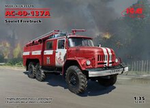 ICM 35519 AC-40-137A, Soviet Firetruck molds) Bouwpakket Schaal 1:35