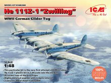 ICM 48260 He 111Z-1 Zwilling, WWII German Glider Tug Bouwpakket Schaal 1:48