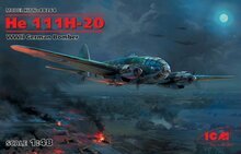 ICM 48264 He 111H-20, WWII German Bomber Bouwpakket Schaal 1:48