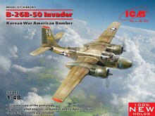 ICM 48281 B-26B-50 Invader, Korean War American Bomber Bouwpakket Schaal 1:48
