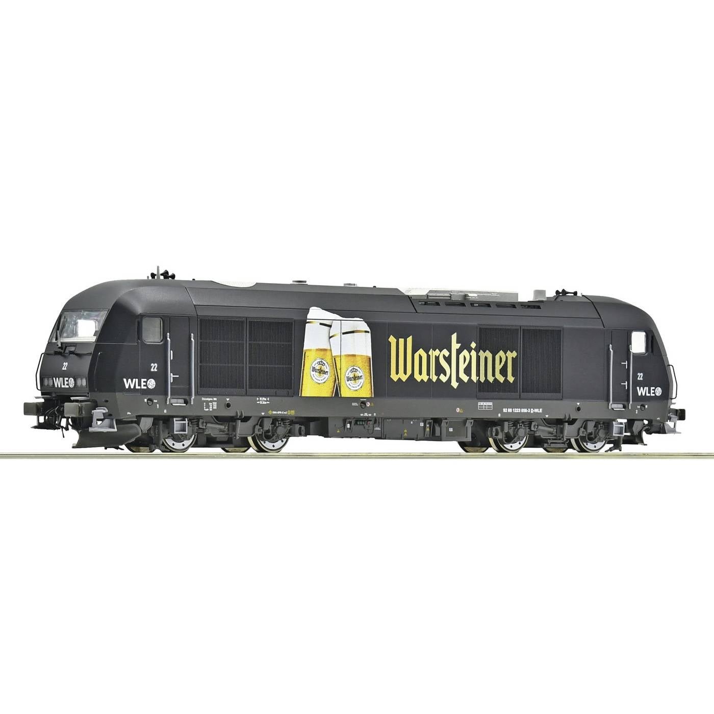 Roco 7320104 H0 diesellocomotief 22 „Warsteiner” (AC) Diesellocomotief van de Westfälische Landes-spoorweg