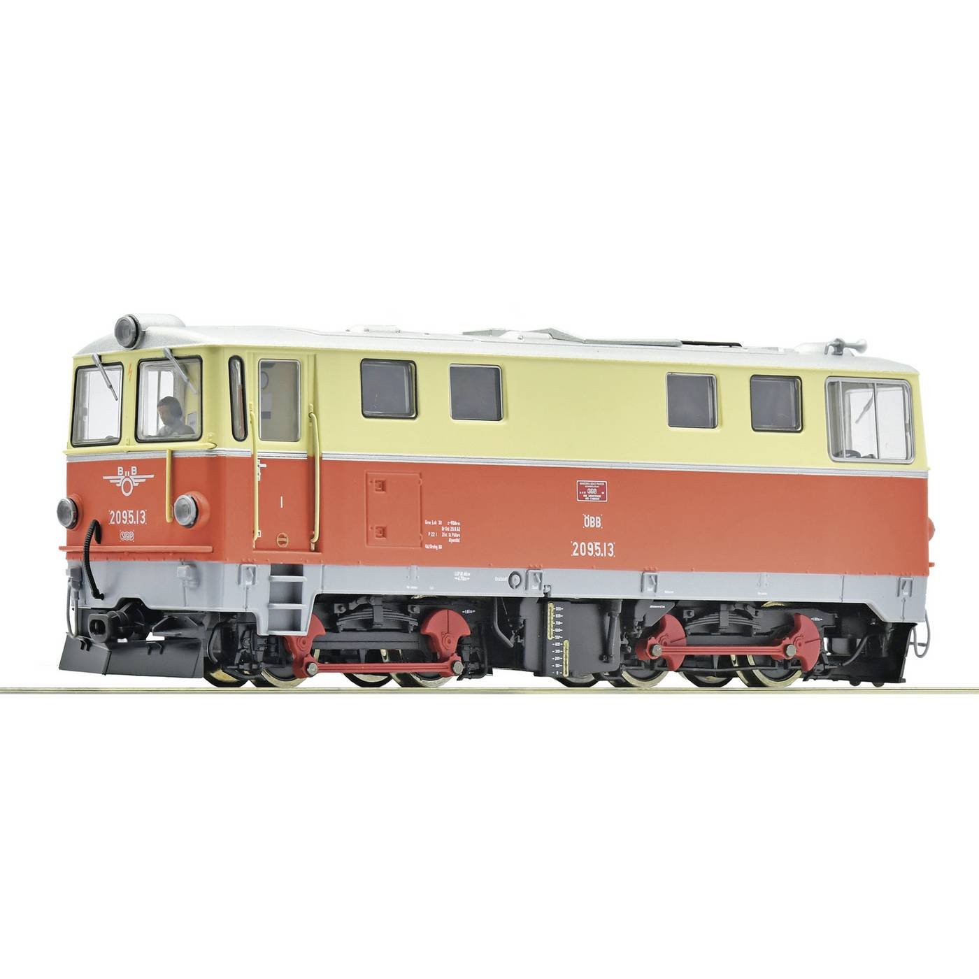 Roco 7540007 H0e diesellocomotief 2095.13 (DC) Diesellocomotief van de Oostenrijkse Bundesbahnen