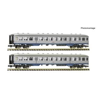 Fleischmann 6260091 N 2-delig Set 2: Buggy voor openbaar vervoer, DB AG 2-delige set